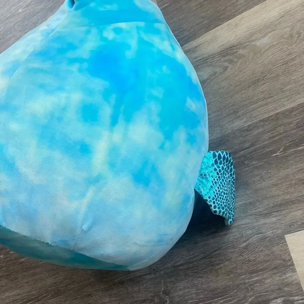 Squishmallows SHANTIRA PTERODACTYL DINO 16” Plush, Blue Tie-Dye Winged Dino,
